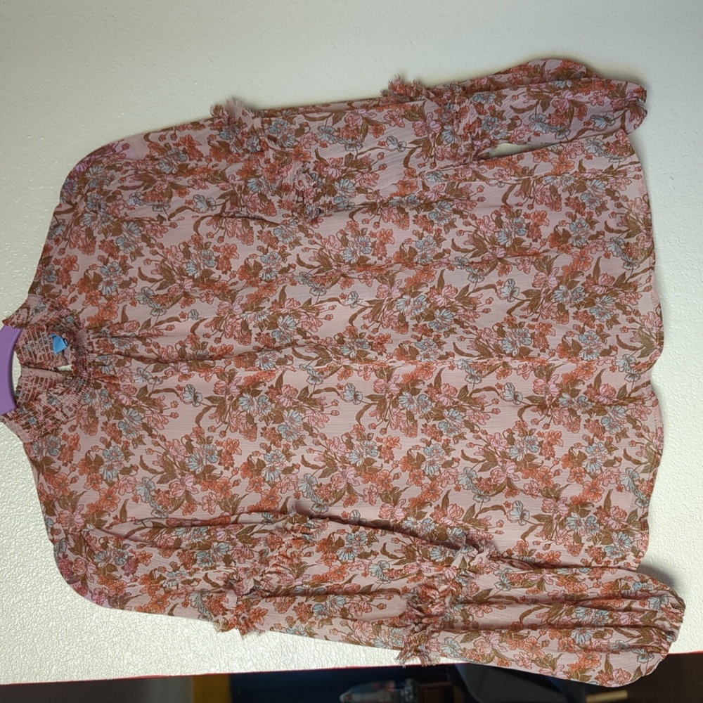 Cece Floral Blouse